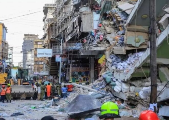 Tanzanya’da 4 katlı bina çöktü: 13 ölü, 26 yaralı